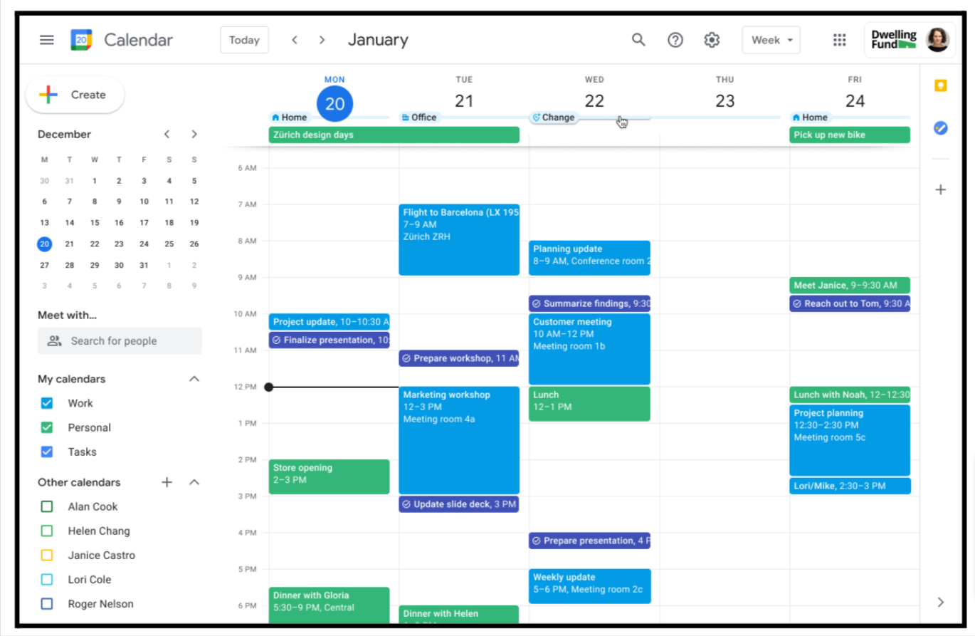 Google Calendar